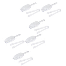 Food Grade Ice Cubes Tongs With Serrated Teeth For-Style A
