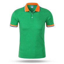 (CSJD001369, S) Men's POLO shirt Short Sleeved top Spring Summer Breathable Mesh Collar Orange Purple Other Colors to Choose From Own Brand