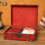 Boîte de rangement en bois, conteneur de bijoux-Médiums rouges 6