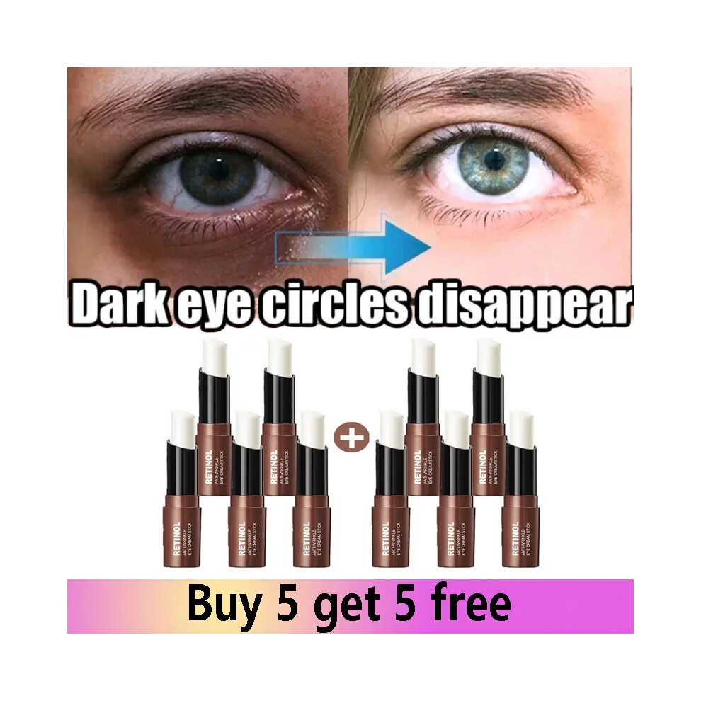 Cream/Dark (10 Pcs) Eye Eyes Bags Wrinkle Circles