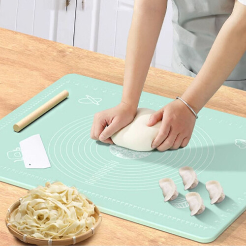 Stable Rolling Up Kneading Pad-64x45cm Thickened blue 2