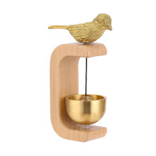 Magnetic Door Chimes Wooden Wind Chimes Bells for Door Opening