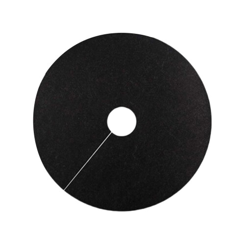 Reusable Breathable Tree Rings Guard-Black Outer diameter 32cm