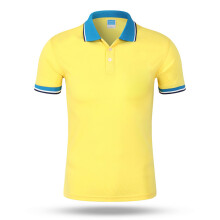 (CSJD001377, M) Men's POLO shirt Short Sleeved top Spring Summer Breathable Mesh Collar Orange Purple Other Colors to Choose From Own Brand