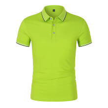 (CSJD001278, S) Men's Spring Summer Polo Shirt With Intercolor Collar and Short Sleeve Customized FashionSlim Fit Breathable Own Brand