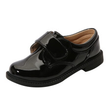 Baby Leather Boots with Thick Sole for Boys 1218 Months, Dress & Performance Shoes Black