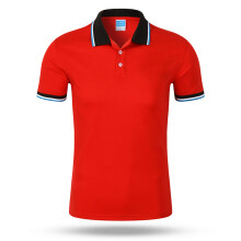 (CSJD001372, XL) Men's POLO shirt Short Sleeved top Spring Summer Breathable Mesh Collar Orange Purple Other Colors to Choose From Own Brand