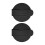 Salad Vinaigrette Cap Replacement Leak Resistant Flexible-Black 1