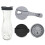 Salad Vinaigrette Cap Replacement Leak Resistant Flexible-Black 3