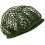 Rede tática para capacete, feita de nylon resistente, compatível com capacetes M1, M35 e M88. Leve e robusta, com alça elástica ajustável para 2