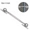 Solid Thick Stainless Steel, Decorative Practical Latches, Easy To Install Cabin Lock For Windows, Low Profile Security With Wide Range Applications, 2