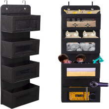 Organizador de porta inovador que economiza espaço, organizador de janela transparente, aprimore sua experiência de armazenamento para portas,