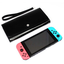 Custodia da viaggio fosforescente per Nintendo Switch, guscio rigido protettivo con supporto integrato, design elegante e resistente (compatibile con