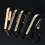 Rustics Christmas Mantel Hook Sturdy Metal Materials for-Gold 7