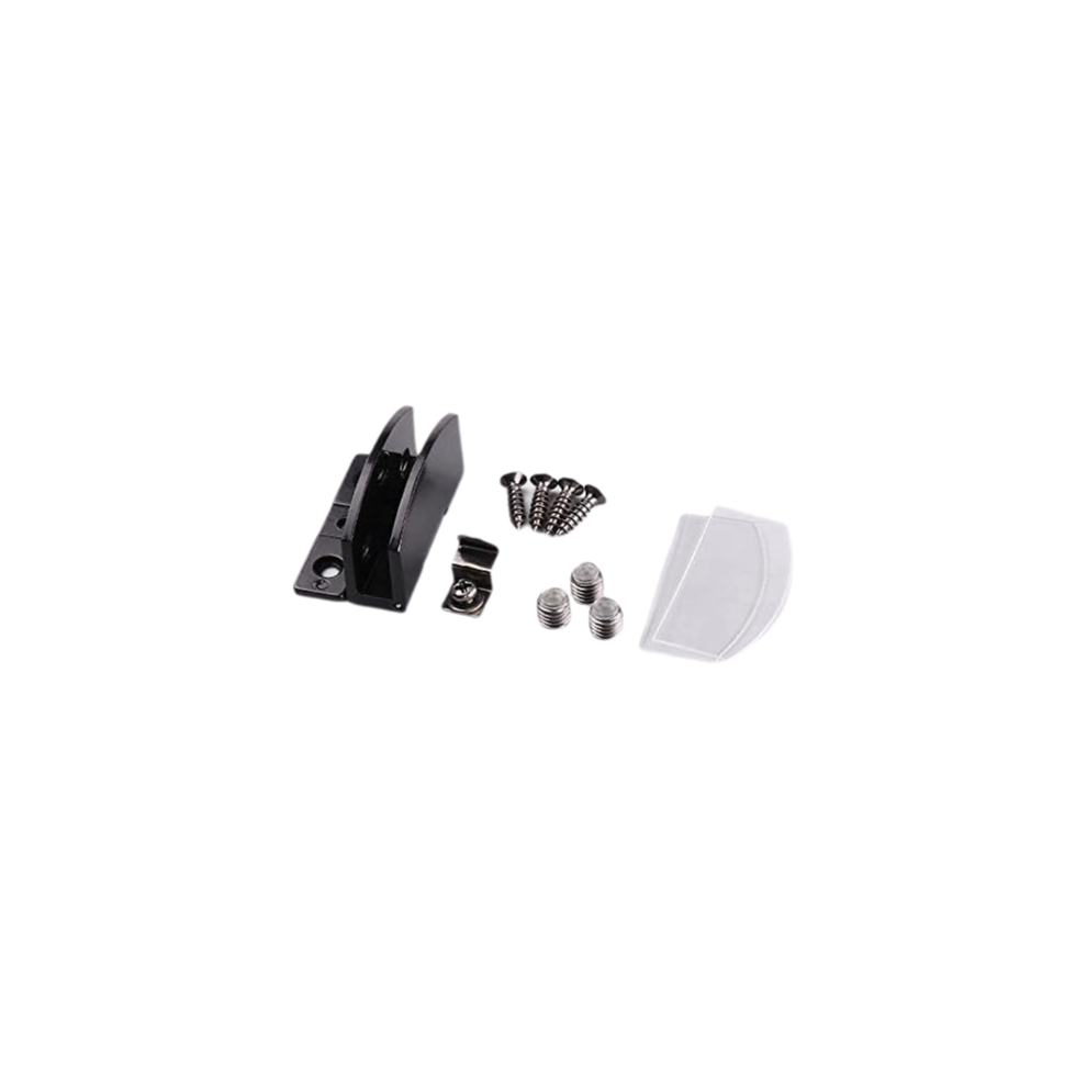 Glass Doors Hinge For Cabinets, Zinc Alloy Clamp With No Need To Drill, Resistant To Scratches And Corrosion, Suitable For 5-8Mm Glass Doors (2 Pieces 9554910114780