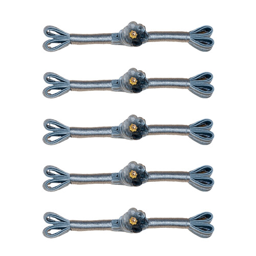 5Pcs Cheongsam Knot Button Sewing Fasteners Chinese-Model 10