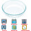 10 Inch Deep Glass Pie Dish for Baking, Clear DeepDish Baking Pan, DishwasherSafe 3