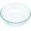 10 Inch Deep Glass Pie Dish for Baking, Clear DeepDish Baking Pan, DishwasherSafe 5