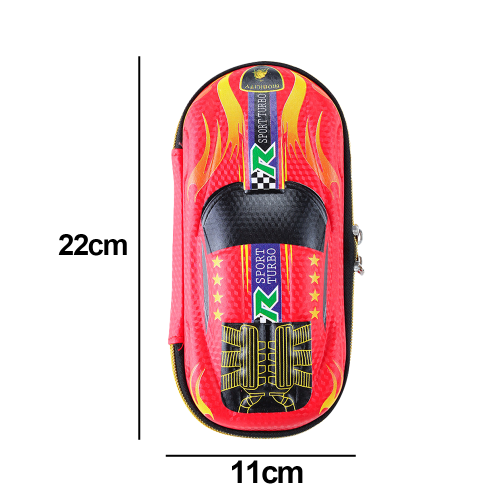 Θήκη για μολύβια με σχέδιο Supercar, αντικραδασμικό υλικό EVA για αγόρια και κορίτσια, 1