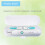 Porta spazzolini portatile, design resistente e leggero per Oral-B e Philips Sonicare (2 pezzi, blu e bianco) 3