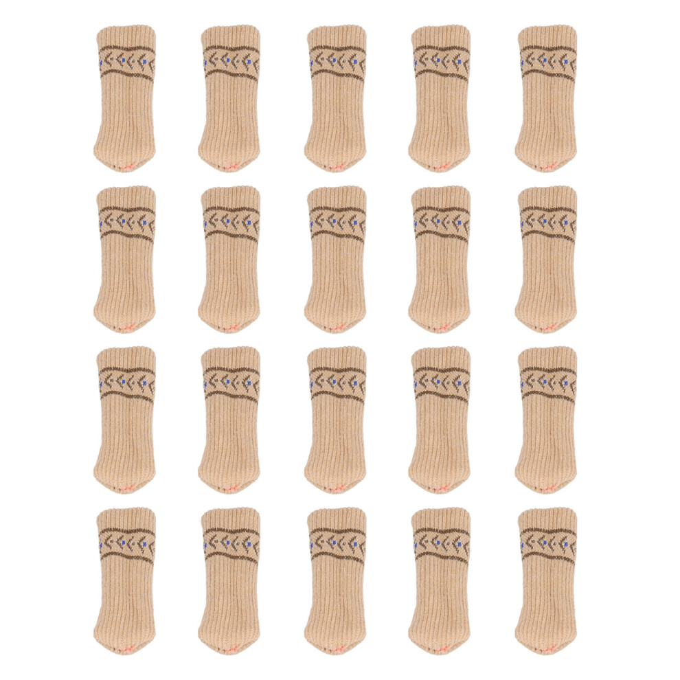 Noise Reduction Furniture Socks, 20Pcs Furniture Leg Protectors For Floor Protection In Offices, Kitchens, Bars 9436597891676