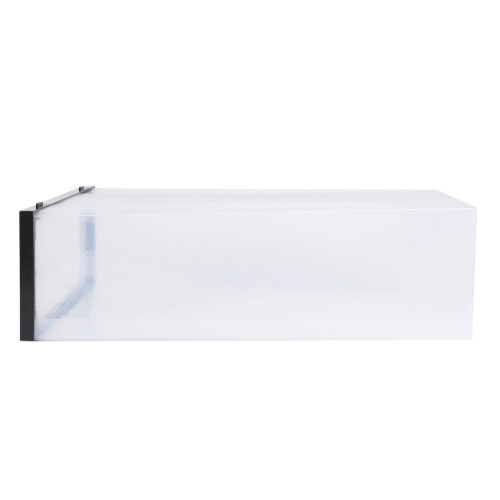 Foldable Stackable Shoe Boxes, Protective Dustproof Shoe Case Transparent Plastic Shoe Storage For Your Closet 1