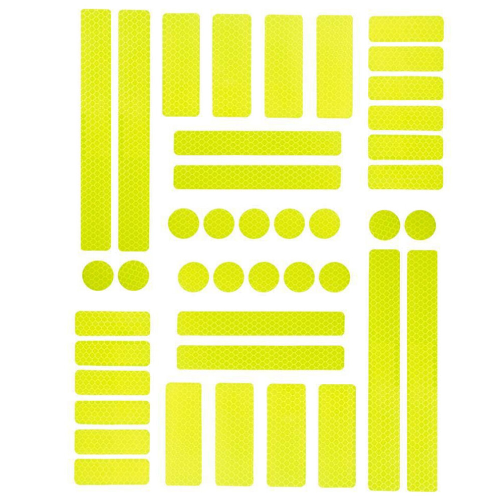 Reflective Tape, Waterproof High Visibility Weather Resistant For Cars Helmets Bicycles, Portable And Versatile Self-Adhesive Prismatic Reflective Fil 9088816937032
