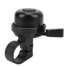 Campanello per bicicletta resistente e leggero, facile da usare, con battente in plastica, ideale come regalo, suono chiaro a due toni, mini