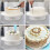 Cake Decorating Turntable with NonSlip Edge, Smooth 360 Rotation and Durable Cast Iron Base 4