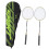 Badmintonschläger aus Legierung, 2er-Set, leichte 1