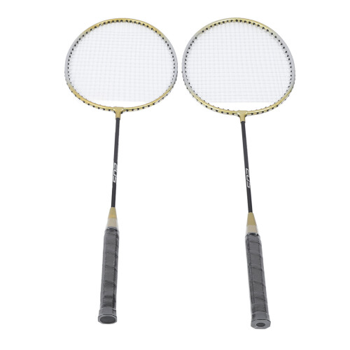 Badmintonschläger aus Legierung, 2er-Set, leichte 1