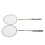 Badmintonschläger aus Legierung, 2er-Set, leichte 10