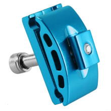 Aluminum Bike Seat Clamp Tube for Secure Fit and Stylish Cycling Performance Blue