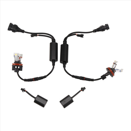 2 Stück LED-Angel-Eye-Leuchtmittel 6000K H8 für E82 E87 E90 E91 E92 M3 2