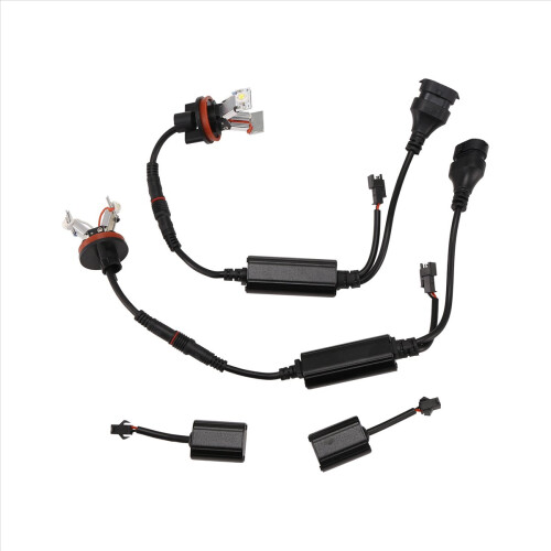 2 Stück LED-Angel-Eye-Leuchtmittel 6000K H8 für E82 E87 E90 E91 E92 M3 1