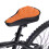 Capa de selim de bicicleta com design ergonômico côncavo, macia e acolchoada com espuma absorvente de impacto, respirável e confortável para a 8