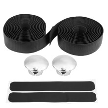 Lenkerband aus Carbonfaser, stoßdämpfend, aus rutschfestem PU-Leder, atmungsaktiv, schweißabsorbierend, weich gepolstert – ideal für Rennräder.