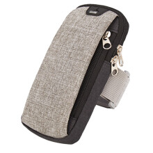 Brassard de téléphone multifonctionnel pour appareils de taille universelle, conception légère et flexible avec sangle réglable, accessoires