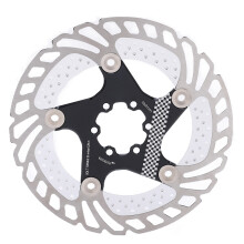 Disque de frein pour VTT en acier inoxydable haute résistance à la chaleur, large surface de freinage et compatibilité maximale avec vélos de