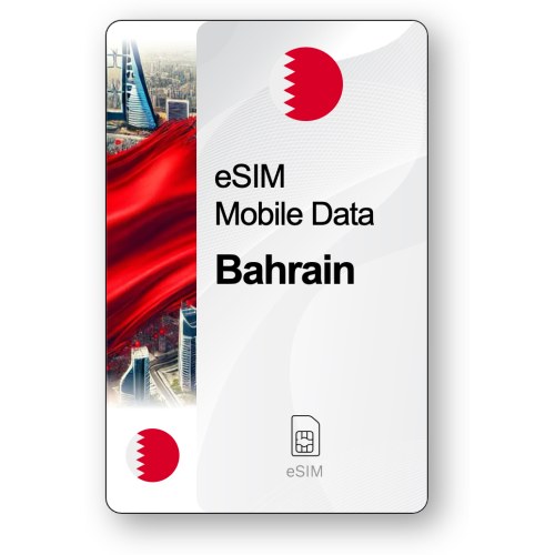 Internet eSIM Bahreïn, valable 30 jours, trafic 10 GB