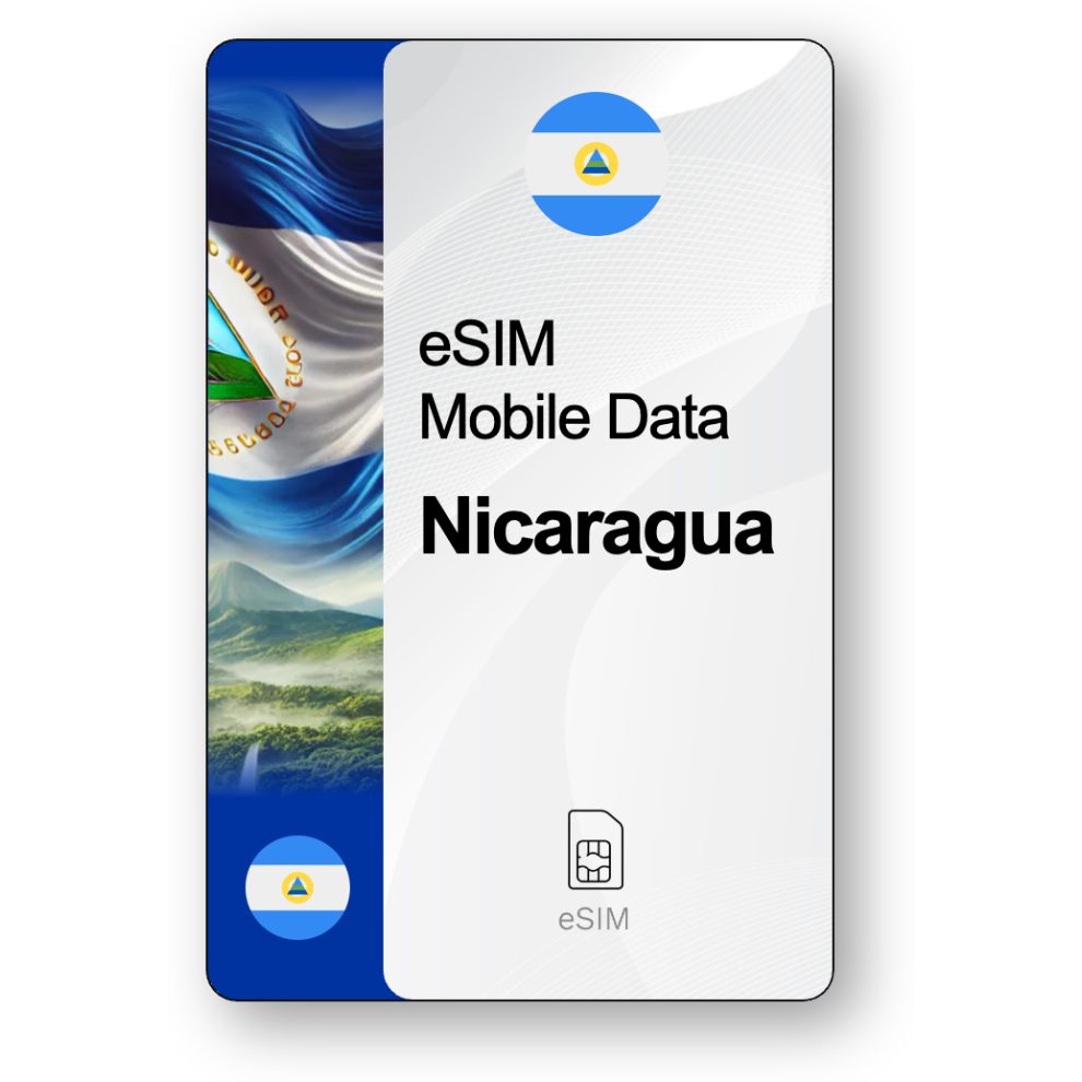 Esim Internet Nicaragua, Valid For 7 Days, Traffic Unlimited 4000144296686