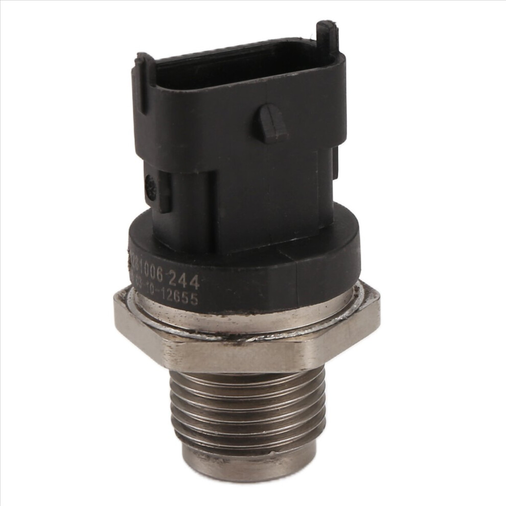 Rail Pressure Sensor 0281006244 For Navara Patrol Zd30 Black/Silver 4851500929133