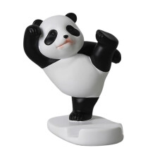 Organisateurs de bureau Panda en résine, support de-gongfu panda