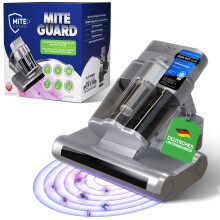 MiteGuard MG-500UV Milbensauger für Matratzen & Polster – UV-Licht, Heißluft & Ultraschall