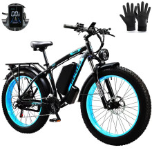 Keteles K800 electric bicycle, 1000W, 20AH, Blue