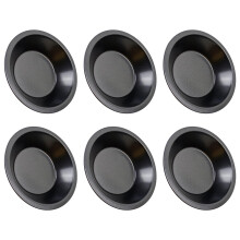 5 Inch Mini Pie Pan Nonstick Carbon Steel Baking Dish for Individual Desserts with Fluted Edges