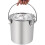 Conception Durable professionnelle d'acier inoxydable de seau-5L 1