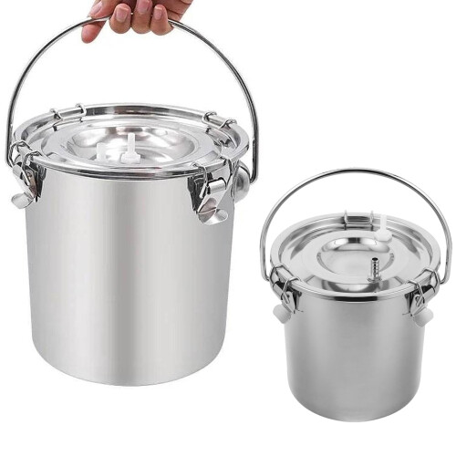 Conception Durable professionnelle d'acier inoxydable de seau-5L 1