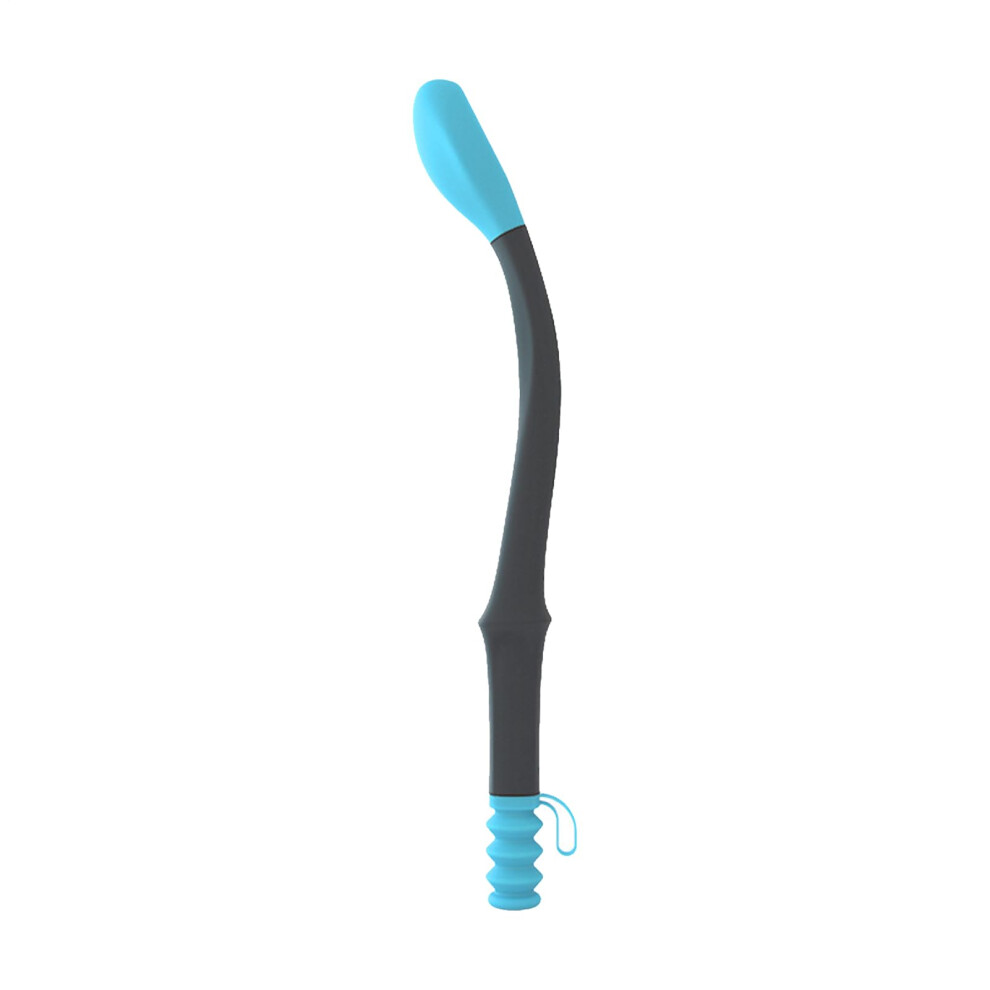 Blue Foldable Toilet Wiping Aid With Long Reach Comfort Handle For Elderly And Disabled In