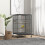 PawHut PawHut Bird Cage with Rolling Stand for Small Birds - Grey 1